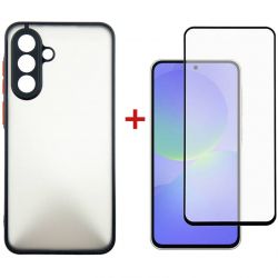 e- Dengos  Samsung Galaxy A36 SM-A366 Black Full Glue (DG-KM-145) +  