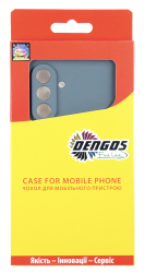 Чохол-накладка Dengos Carbon для Samsung Galaxy A17 Grey (DG-KM-161) + захисне скло - Картинка 4