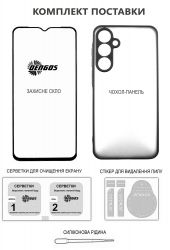 Чохол-накладка Dengos Carbon для Motorola Moto G05 Black (DG-KM-178) + захисне скло - Картинка 5