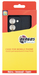 Чохол-накладка Dengos Carbon для Xiaomi Redmi 15 Black (DG-TPU-CRBN-238) - Картинка 5