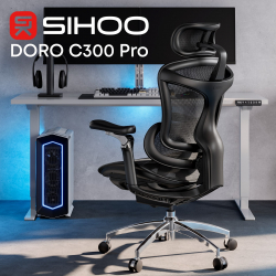 ������ ������� Sihoo Doro C300 Pro Mesh Black (DORO-C300-PRO-M101) - �������� 5
