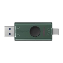 Флеш-накопичувач USB3.2 256GB Type-C Kingston DataTraveler Duo Green (DTDEG2/256GB) - Картинка 2