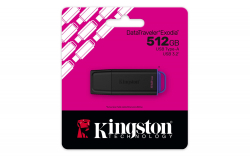 Флеш-накопитель USB3.2 512GB Kingston DataTraveler Exodia Black (DTXG2/512GB) - Картинка 2