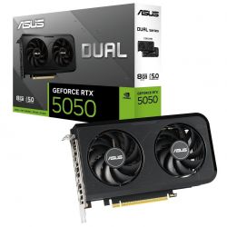  GF RTX 5050 8GB GDDR6 Dual OC Asus (DUAL-RTX5050-O8G)