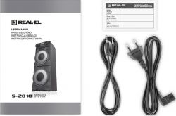 Акустическая система REAL-EL S-2010 Black - Картинка 9