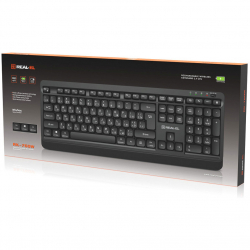 ��������� ���������� REAL-EL RK-760W Black - �������� 4