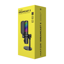 Мікрофон HATOR Dreamcast X ESS10 RGB Black UA UCRF - Картинка 9