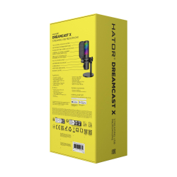 Мікрофон HATOR Dreamcast X ESS10 RGB Black UA UCRF - Картинка 10
