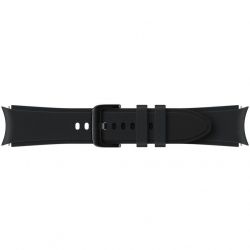 Ремінець Samsung Ridge Sport Band для Samsung Galaxy (20mm, S/M) / Watch 4 / Watch 5 / Watch 6 Black (ET-SFR88SBEGRU) OEM - Картинка 3