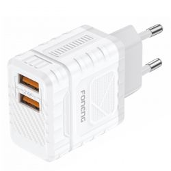 Зарядное устройство Foneng EU57 (2USBх2.4A) White (EU57-CH) - Картинка 2