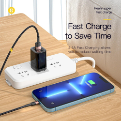 Кабель Essager Star USB - Ligthning (M/M), 1 м Black (EXCL-XC01) - Картинка 3