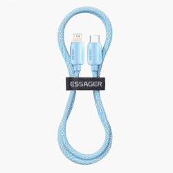 Кабель Essager Breeze USB Type-C - Ligthning (M/M), 20W, 1 м Blue (EXCTL-WL03-P) - Картинка 2