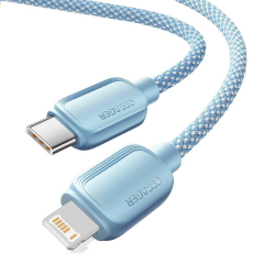 Кабель Essager Breeze USB Type-C - Ligthning (M/M), 20W, 1 м Blue (EXCTL-WL03-P) - Картинка 3