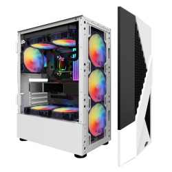 Корпус 1stPlayer F3-A-WH-4F1-PS-600FK-EU White 600W - Картинка 4