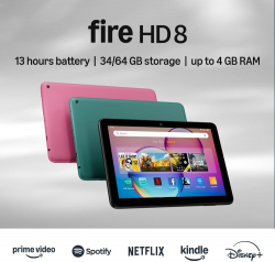 Планшет Amazon Fire HD 8 (12th Gen) (2024) 4/64GB Black_JP - Картинка 2