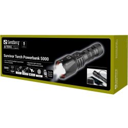 ˳������-��������� Sandberg Survivor Torch Powerbank 5000 mAh XHP160LED USB-C 18W (420-89) - �������� 6