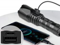 ˳������-��������� Sandberg Survivor Torch Powerbank 5000 mAh XHP160LED USB-C 18W (420-89) - �������� 7