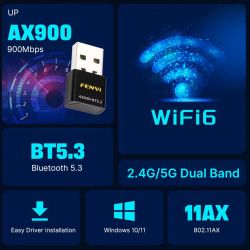 ����������� ������� Fenvi FU-AX900� Wi-Fi 6, Bluetooth 5.3 Dual Band 2.4G 5G - �������� 2