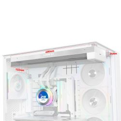 ������� �������� ���������� Lian Li HydroShift II LCD-C 360 Fanless White (G89.GHS2LCD36W.00) - �������� 3