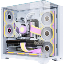 ���������� Lian Li Uni Fan SL Wireless LCD 120-3 Reverse White (G99.12RSLLCD1W3W.00) - �������� 4