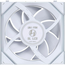 ���������� Lian Li Uni Fan SL Wireless LCD 120-3 Reverse White (G99.12RSLLCD1W3W.00) - �������� 5