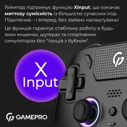Геймпад GamePro GPS13B Black - Картинка 10