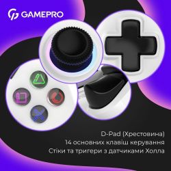 Геймпад GamePro GPS13W White - Картинка 8