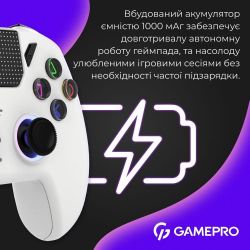 Геймпад GamePro GPS13W White - Картинка 13
