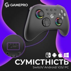 Геймпад GamePro GPX13B Black - Картинка 6