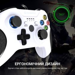 Геймпад GamePro MG450W White/Black - Картинка 11