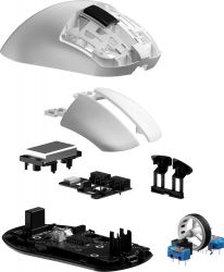 Мышь беспроводная GamePro Asgard Thor White (GM023W) - Картинка 4