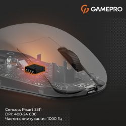 Мышь беспроводная GamePro Genesis Avenger White (GM096W) - Картинка 7