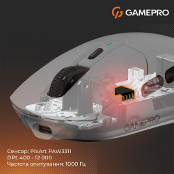 ���� ���������� GamePro Genesis Airmaster White (GM167W) - �������� 10