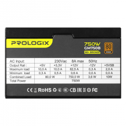   ProLogix GM750B 750W 80+ Bronze