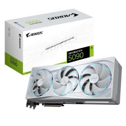 ³�������� GF RTX 5090 32GB GDDR7 Aorus Stealth Ice Gigabyte (GV-N5090AORUSST ICE-32GD)