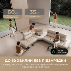 Акумуляторний миючий пилосос Mova X4 Mix (HMV17A) - Картинка 5