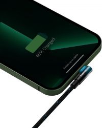 Кабель Baseus MVP 2 USB - Lightning, 2.4A, 2м Black/Blue (CAVP000121) - Картинка 3