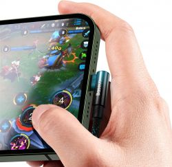 Кабель Baseus MVP 2 USB - Lightning, 2.4A, 2м Black/Blue (CAVP000121) - Картинка 4