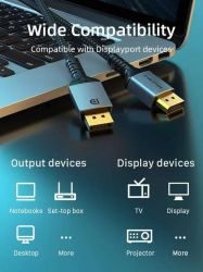 ������ Cabletime DisplayPort - DisplayPort V 1.4 (M/M), 3 � Black (CD11N) - �������� 2