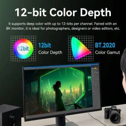 Кабель Vention HDMI - HDMI V 2.1 (M/M), 3 м, Green (ALOGI) - Картинка 3