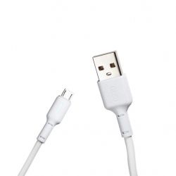 Кабель XO NB112 USB - micro USB (M/M), 1 м, White (NB112-M-WH) - Картинка 2