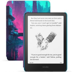   Amazon Kindle Paperwhite Kids (12th Gen) 16GB Black with Cyber City Cover_JP