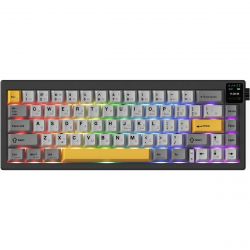 Клавіатура бездротова Ajazz AK650 Flying Fish Switch Black (AK650-FF-BGY) - Картинка 2