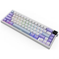 Клавіатура бездротова Ajazz AK650 Flying Fish Switch Purple (AK650-FF-PWB) - Картинка 6