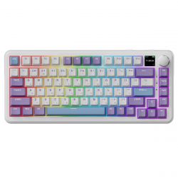 Клавіатура бездротова Ajazz AK820 MAX Magnetic Switches Purple (AK820MAX-M-PWB) - Картинка 2