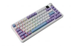 Клавіатура бездротова Ajazz AK820 MAX Magnetic Switches Purple (AK820MAX-M-PWB) - Картинка 3