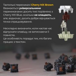 Клавиатура Ducky One 3 SF Cherry MX Brown RGB UA USB Black (DKON2167ST-BUAPXCLAWSC1) - Картинка 13