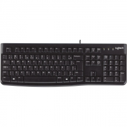 ����������� ���� ����� Prologix PLM�180 Black � ��������� Logitech Kl 20 for Business Ukr Black (920-002643)
