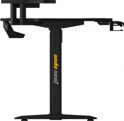 Компьютерный стол Anda Seat Shadow Warrior Black (AD-D-DD1-1600L-02-B) - Картинка 3