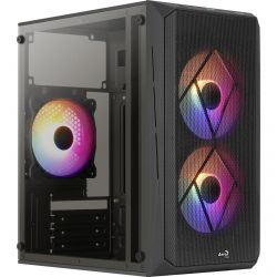 ������ AeroCool CS-107-A-BK-v2 (ACCX-PC14002.11) Black 600W - �������� 10
